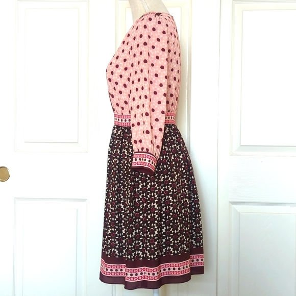 Kate Spade Rambling Rose Floral Tile Mini Dress - Picture 5 of 10